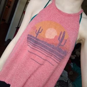 Target desert sunset tank top